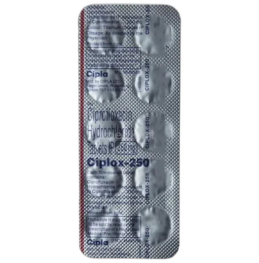 ciplox 250mg tablet 10's